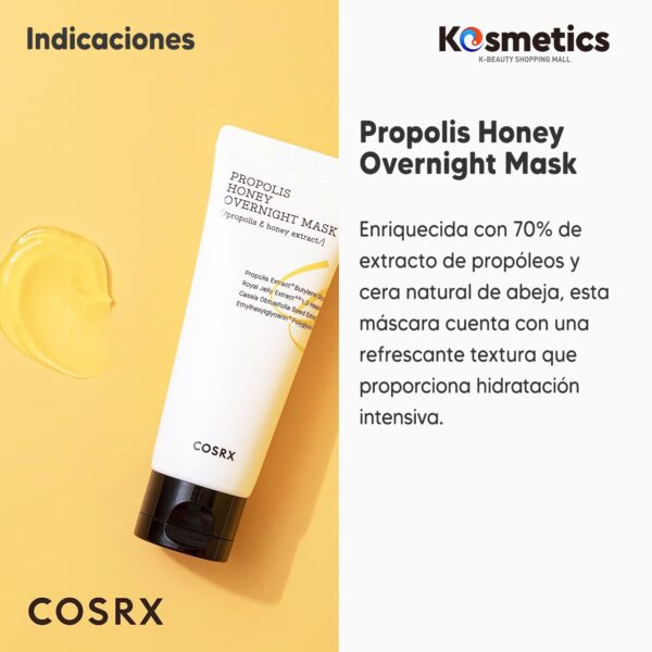 [COSRX] Mascarilla Nocturna Con Propóleo Overnight Mask 60ml - Image 3