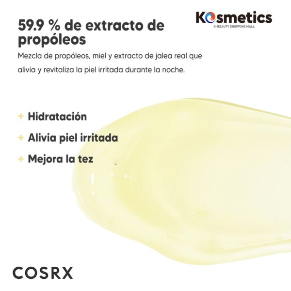 [COSRX] Mascarilla Nocturna Con Propóleo Overnight Mask 60ml - Image 4