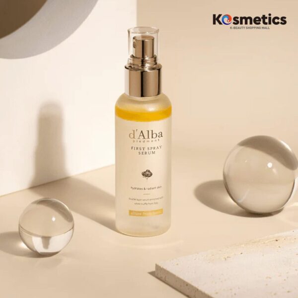 D’Alba Serum En Spray De Trufa Blanca Primero 100ml. First spray serum. Intensive solution. Kosmetics K-beauty shopping mall