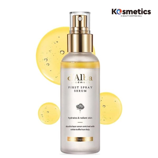 D’Alba Serum En Spray De Trufa Blanca Primero 100ml. First spray serum. Intensive solution. Kosmetics K-beauty shopping mall