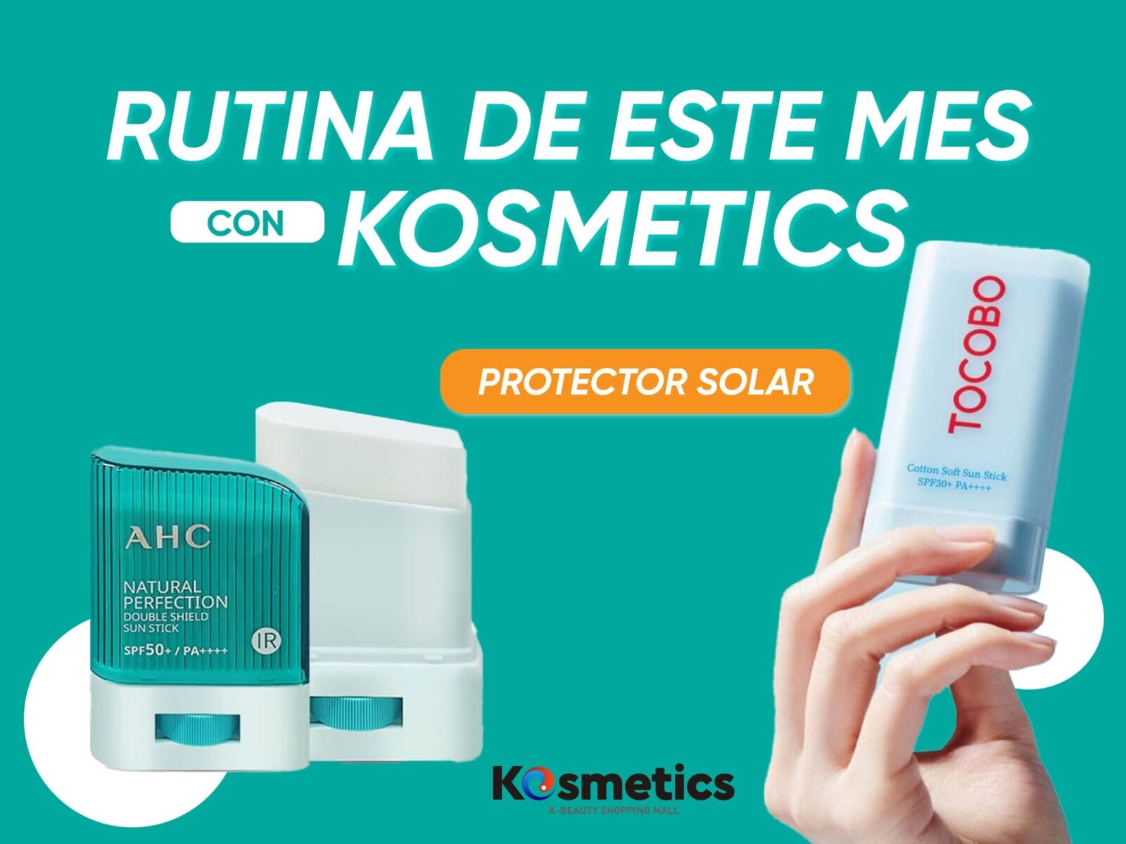 RUTINA DE ESTE MES CON KOSMETICS