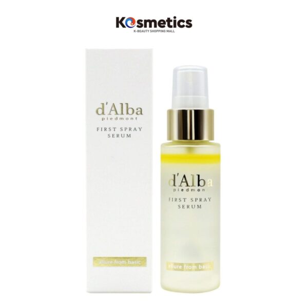 D’Alba Serum En Spray De Trufa Blanca Primero 50ml. First spray serum. Allure from basic. Kosmetics K-beauty shopping mall