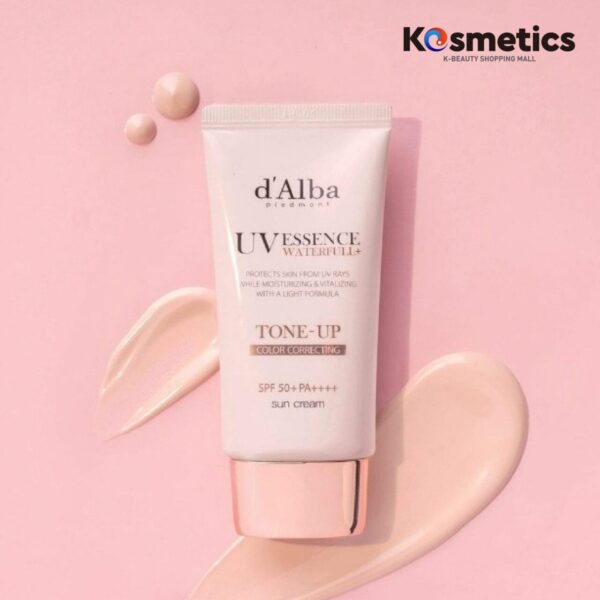 D’Alba Crema Solar Tonificante Waterfull Kosmetics SPF 50