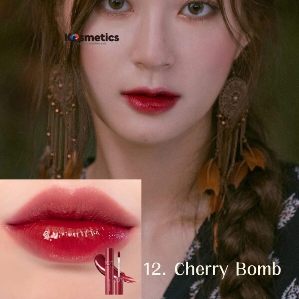 [ROM&ND] Juicy Lasting Tint Autumn Series 12 Cherry Bomb 5.5g - Image 2