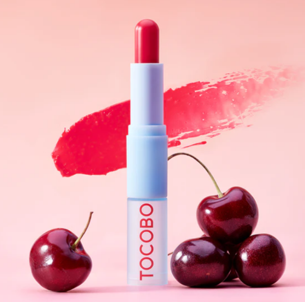 [TOCOBO] Glass Tinted Lip Balm 011 Flush Cherry  3.5g - Image 2