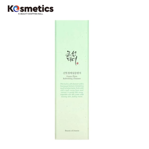 [BEAUTY OF JOSEON]  Limpiador refrescante de ciruela verde Green Plum Refreshing Cleanser 100ml