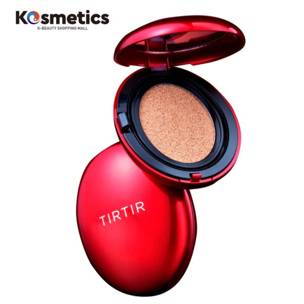 [TIRTIR] Cushion Rojo Encaje Perfecto 24N Latte 18g - Image 4