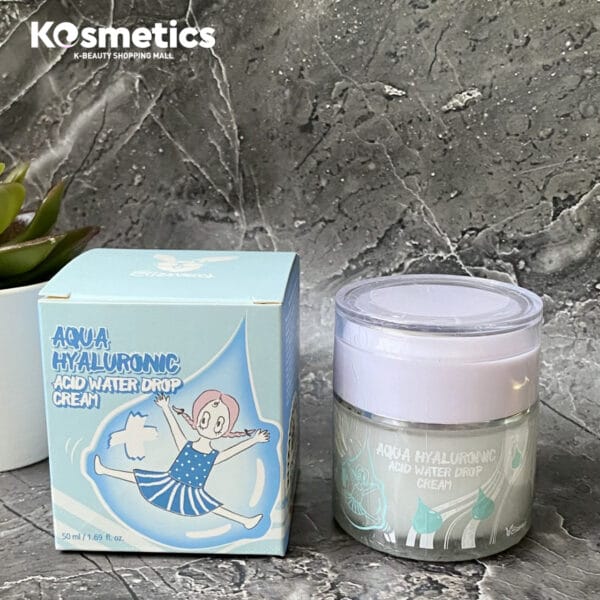 [ELIZAVECCA] Crema con Ácido Hialurónico Aqua Hyaluronic Acid Water Drop Cream 50ml - Image 4