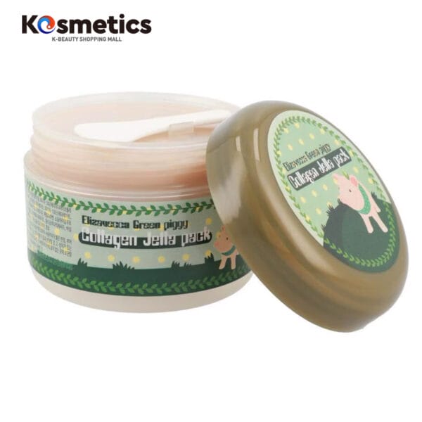 [ELIZAVECCA] Mascarilla Green Piggy Collagen Jella Pack 100g - Image 5