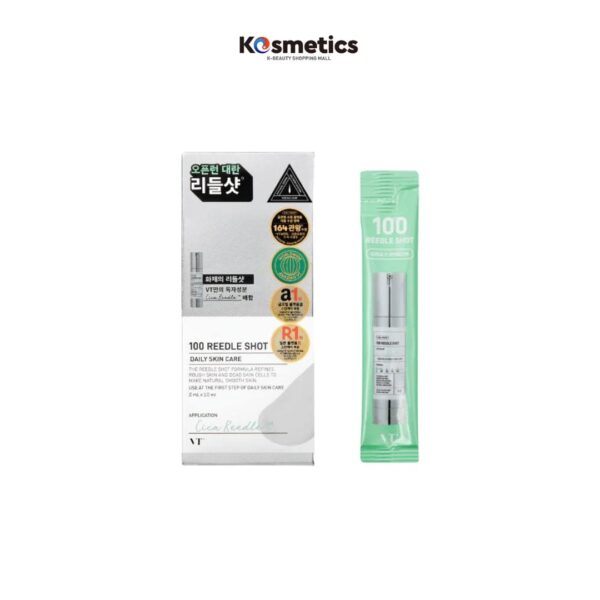 [VTCOSMETICS] VT-Reedle Shot 100 Essence Sobres 2ml x 10ea - Image 2