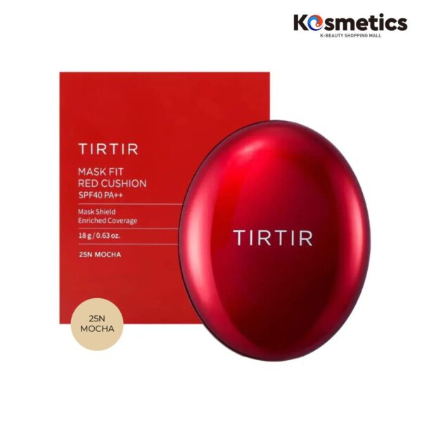 [TIRTIR] Cushion Rojo Encaje Perfecto 25N Mocha 18g