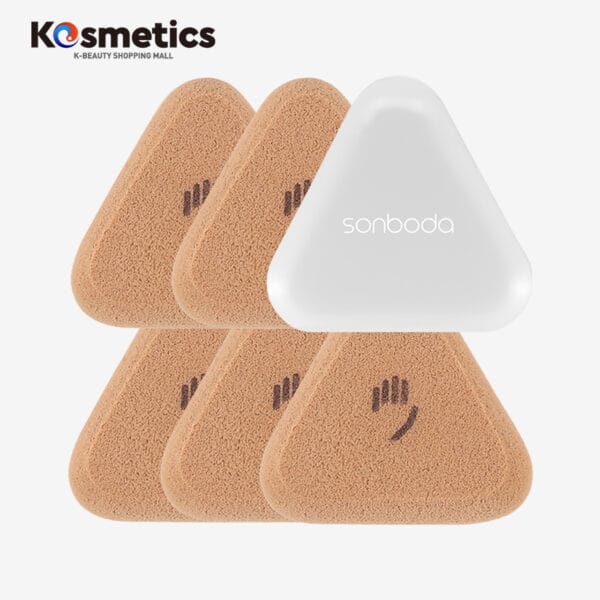 [SONBODA] 5 Pcs Puff Set (Free case) P5