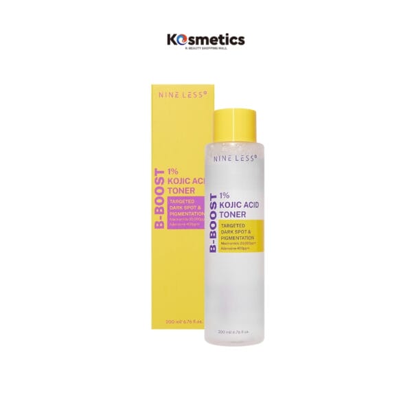 [NINELESS] Toner facial B-Boost 1% Kojic 200ml - Image 2