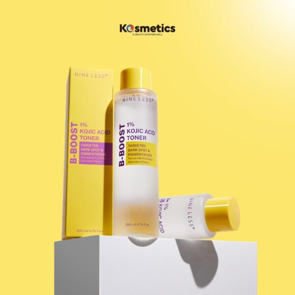 [NINELESS] Toner facial B-Boost 1% Kojic 200ml - Image 3