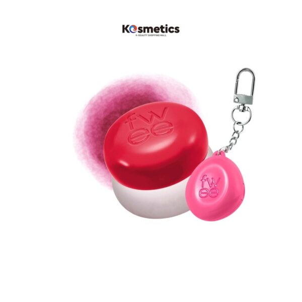 [FWEE] Set llavero Lip&Cheek Blurry Pudding Pot Greedy