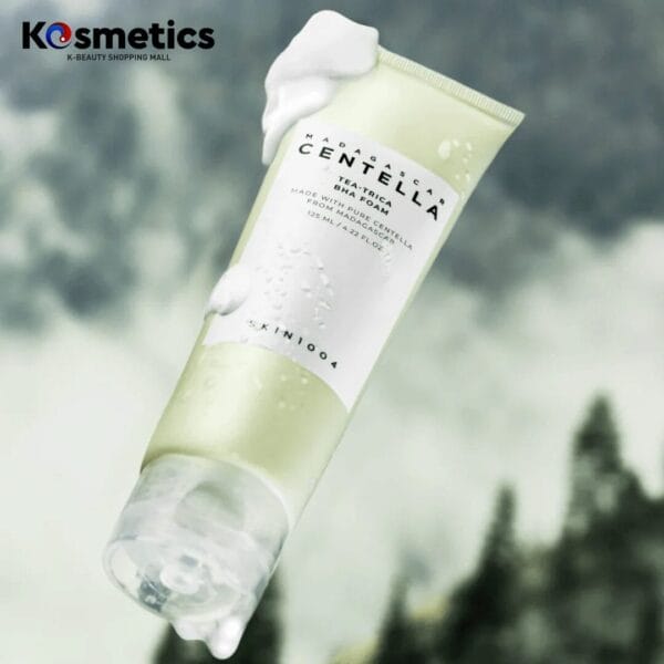 [SKIN1004] Madagascar Centella Tea Trica Bha Foam 125ml - Image 3