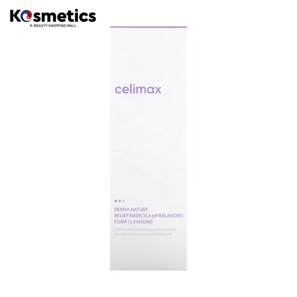 [CELIMAX] Derma Nature Relief Madecica PH Balancing Foam Cleansing - Image 4
